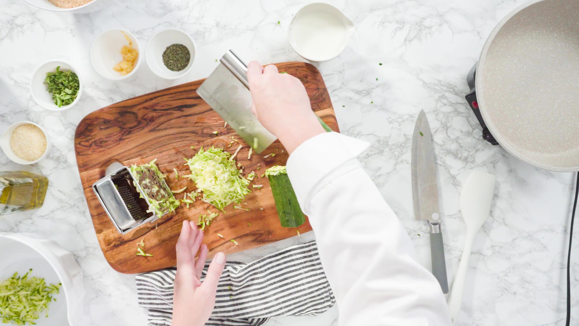 Chef preparing a quick weekday meal